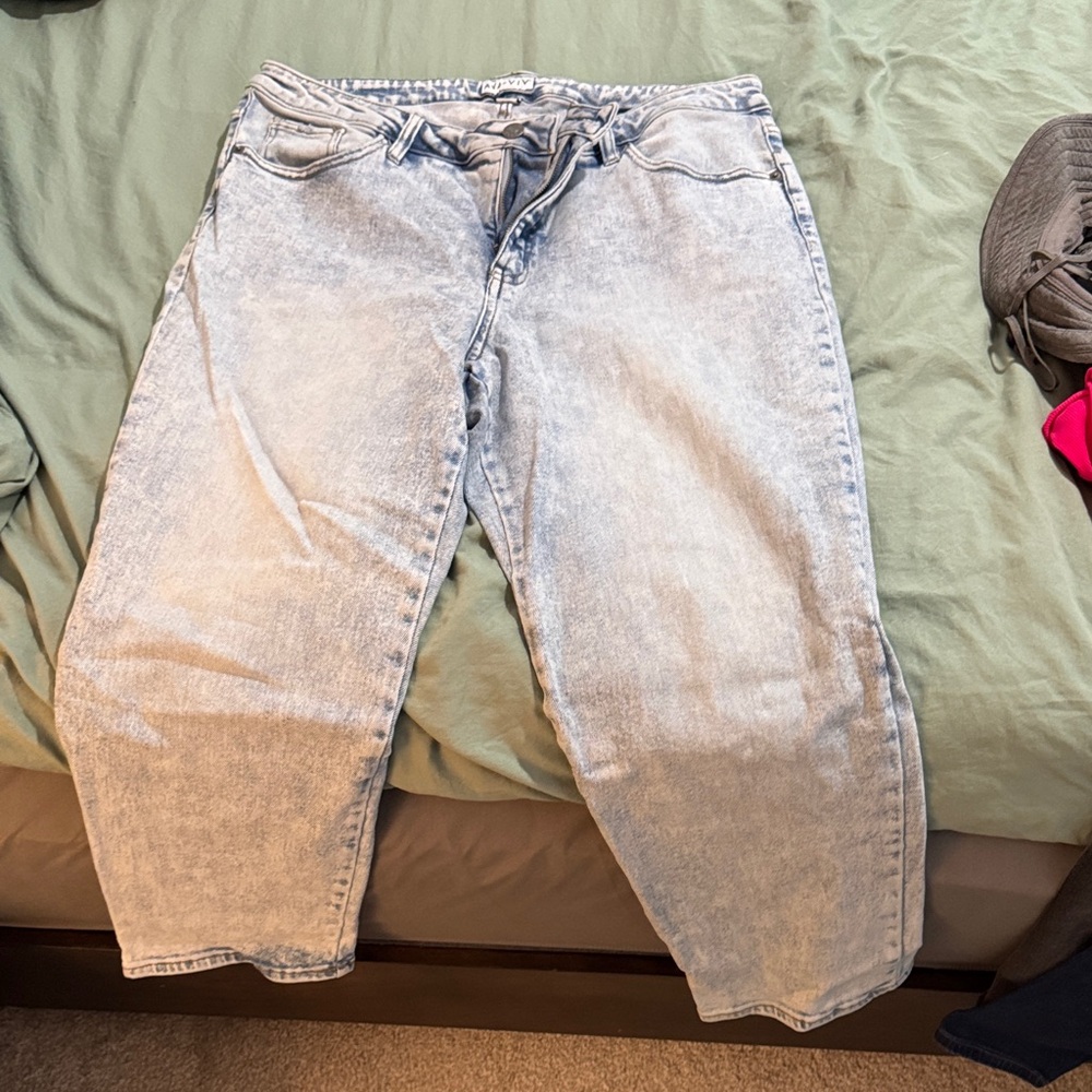 Ava & Viv jeans 18w Light Wash Denim Jeans